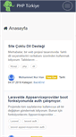 Mobile Screenshot of phpturkiye.com