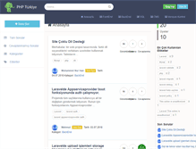 Tablet Screenshot of phpturkiye.com